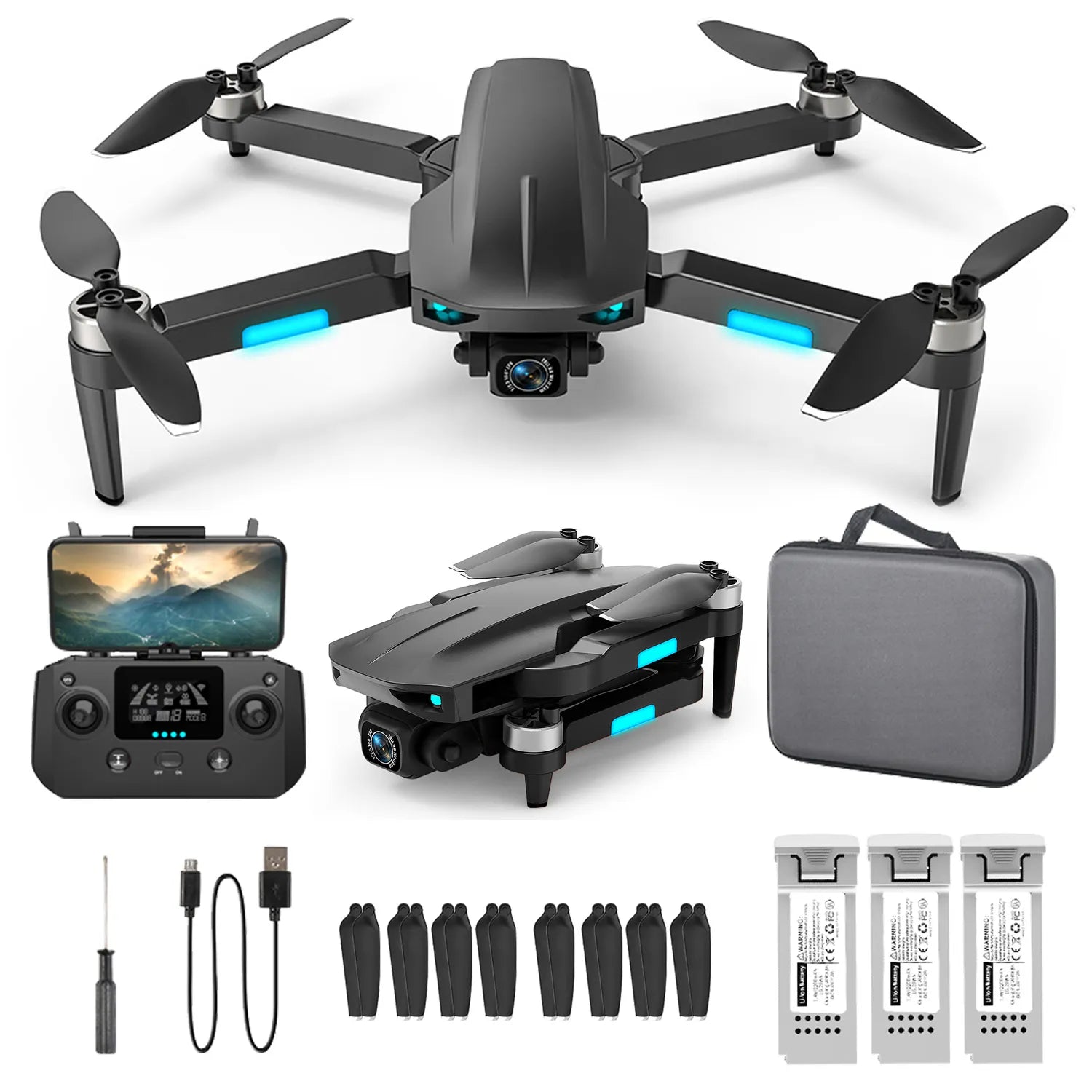Drone  UAV (Unmanned Aerial Vehicle)  Quadcopter  Aerial photography  Remote control drone  Drone technology  Drone pilot  Drone flying  Drone videography  Drone racing  Drone regulations  Drone hobbyist  FPV (First-Person View) drone  Drone camera  Drone accessories  DJI (a popular drone brand)  Drone footage  Drone industry  Drone innovation