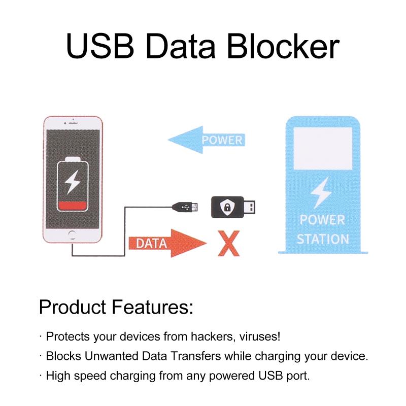 USB Data Blocker Connector | Charging Power but No Data
